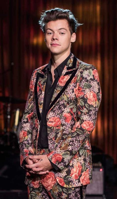 harry styles gucci flower suit|Harry Styles Gucci suit price.